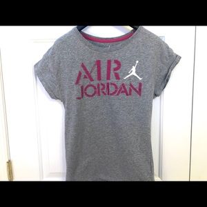 Jordan Girls “Air Jordan” Graphic Tee